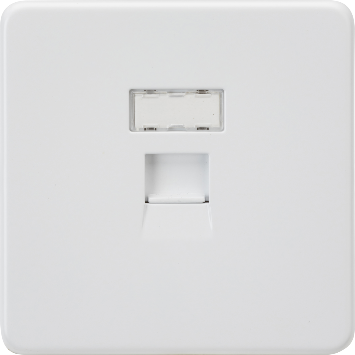 Knightsbridge | SFC6MW | UTP CAT6a RJ45 Network Outlet | Matt White 1 Knightsbridge SFC6MW Network Outlet