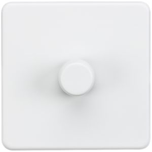Knightsbridge Screwless Matt White