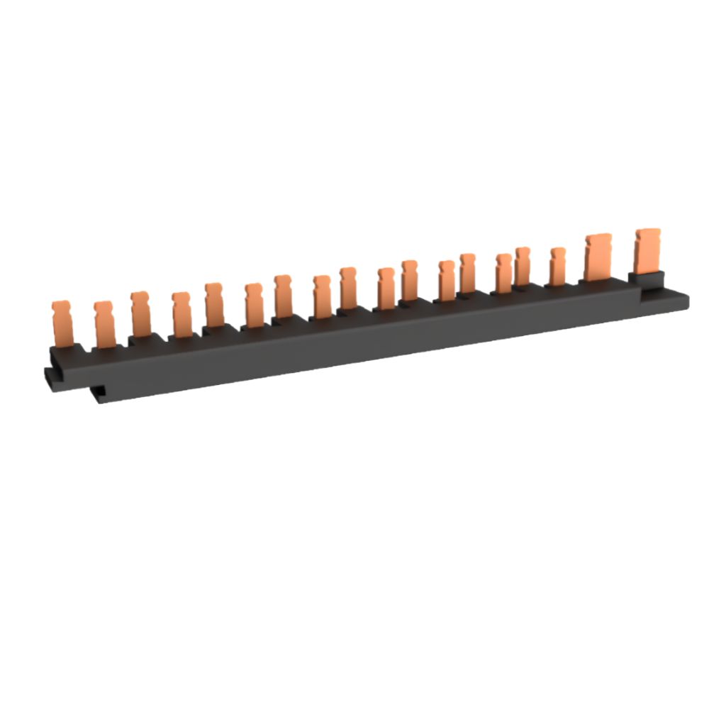 Live Electrical | DPN100A10 | 100A Double Pole Busbar | 8 Way | For SRN Consumer Units 1 Live Electrical DPN100A10 100A Double Pole Busbar