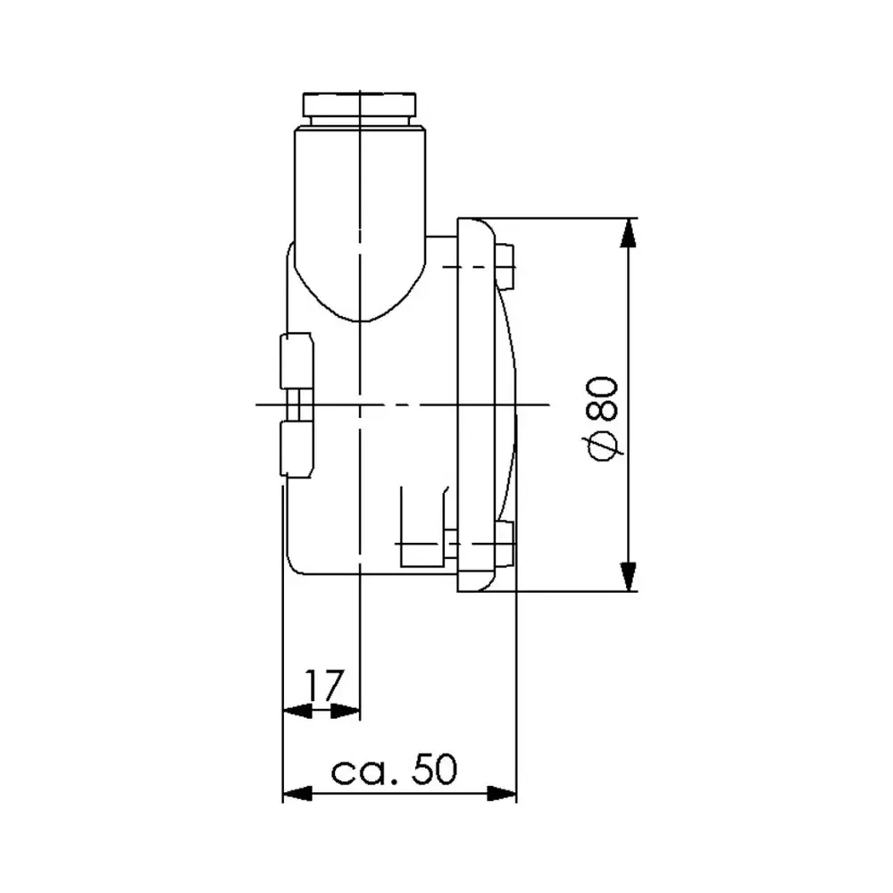Wiska 1150-2xZ14 IP56 HNA Brass Junction Box - 12-14.5mm 3 Wiska 1150-2xZ14 IP56 HNA Brass Junction Box - 12-14.5mm 3