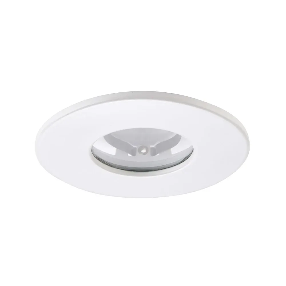 Saxby ShieldONE 75 IP65 White Bezel 1 White IP65-rated bezel for Saxby ShieldONE 75 downlight – tool-free installation with 92mm coverage for bathroom-safe lighting