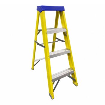 4 Tread Non-Conductive Electrician's Ladder