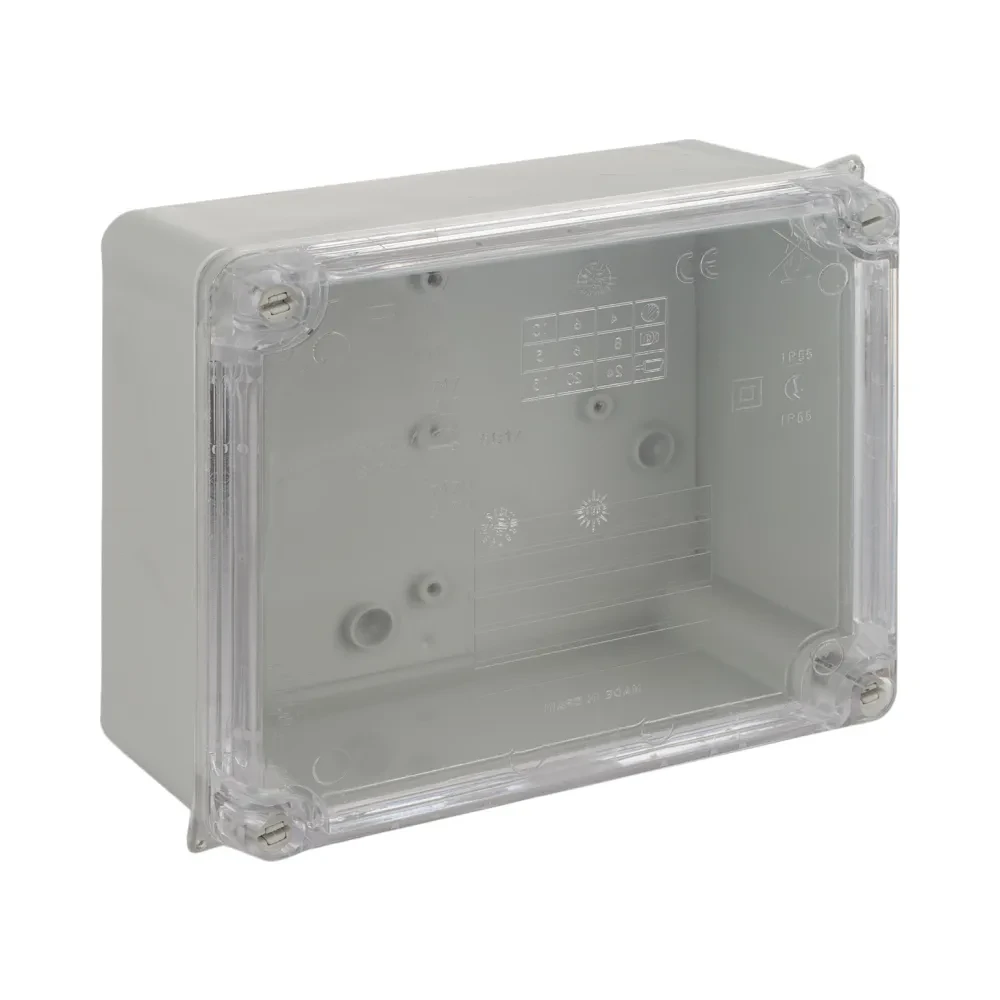 Wiska CLWIB3 IP65 Clear Lid Junction Box 165 x 145 x 84mm 1 Wiska CLWIB3 IP65 Clear Lid Junction Box 165 x 145 x 84mm