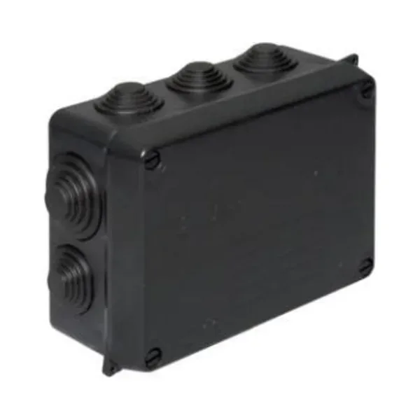 Wiska WIB 4/E IP54 Black Enclosure With M32/M40 Entries 230 x 180 x 88mm 1 Wiska WIB 4/E IP54 Black Enclosure With M32/M40 Entries 230 x 180 x 88mm