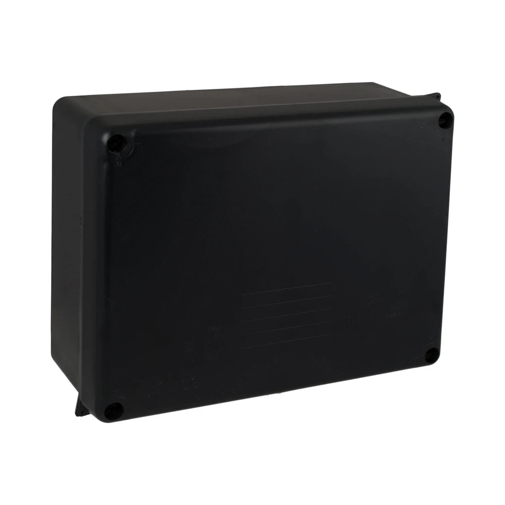 Wiska WIB 4 Black IP65 Junction Box 230 x 180 x 88mm 1 Wiska WIB 4 Black IP65 Junction Box 230 x 180 x 88mm