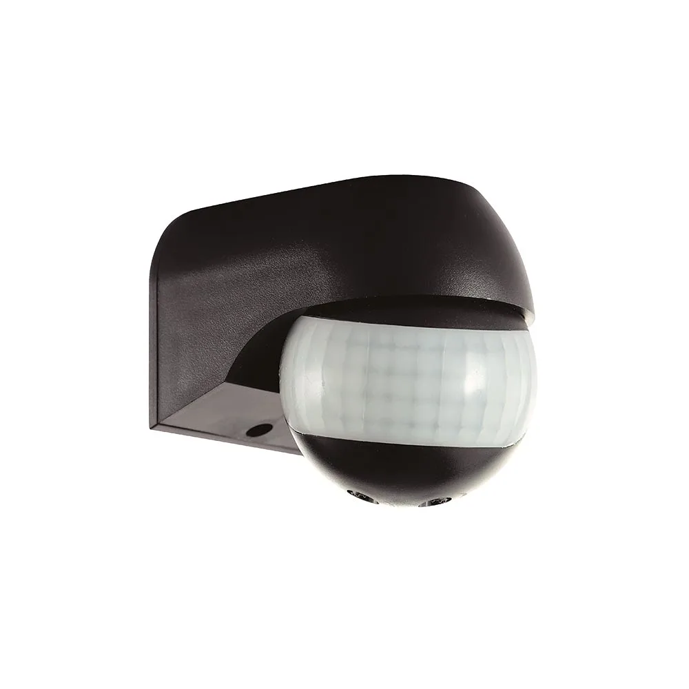 Saxby Wall PIR Security Detector IP44 - Black 1 Saxby 90974 Saxby Wall PIR Security Detector IP44 - Black