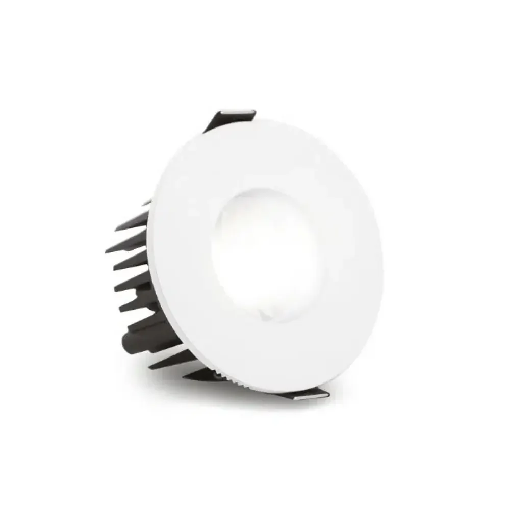 ALL LED | AFD010BZ/MW | Defender Fixed | Matte White Baffle Bezel 1 ALL LED AFD010BZMWMW - Matte White Baffle Bezel for Defender Fixed