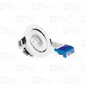 ALL LED | AFD110ADJD/30 | Defender | LED Downlight | IP65 230V | 3000K Warm White | 10W 3 ALL LED AFD110ADJD/30 ALL LED Defender - AFD110ADJD/30 - Adjustable 10W IP44 Dimmable LED Fire Rated Downlight 3000K 3