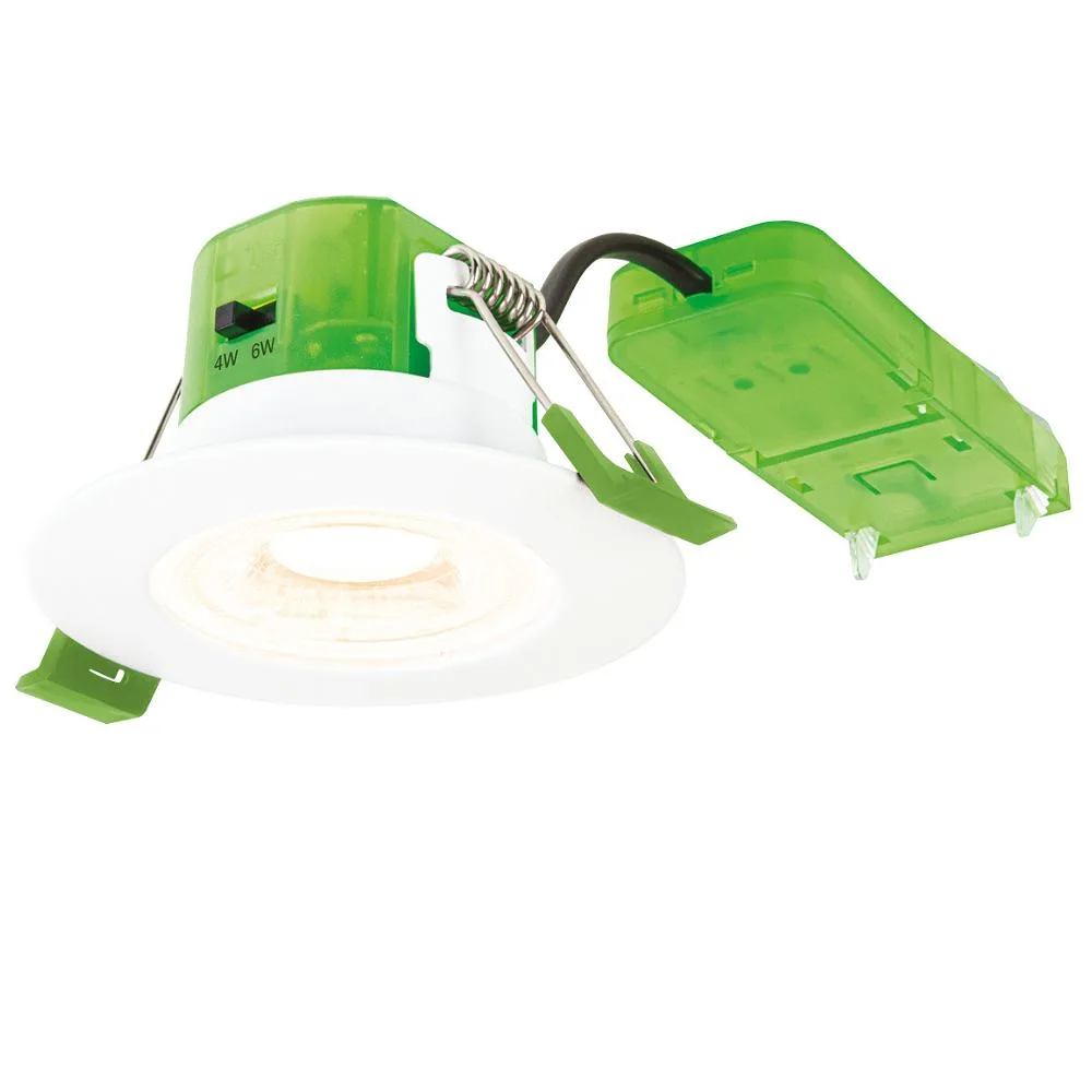 ALL LED | AFD600D/PRO | Spartan Pro Fire Rated LED Downlight | IP44 | 4W/6W | CCT 1 Spartan Pro AFD600D/PRO LED Downlight