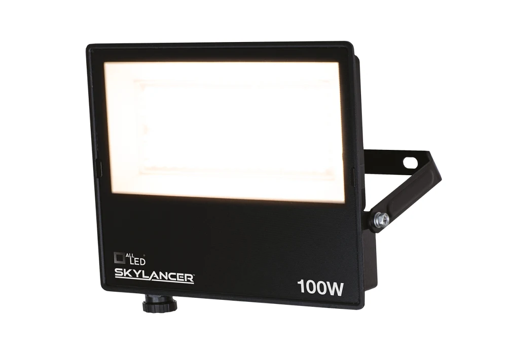 ALL LED | AFL100BK/CCT | Skylancer | 100W IP65 CCT & Wattage Selectable LED Floodlight 1 ALL LED AFL100BK/CCT 100W CCT LED Floodlight