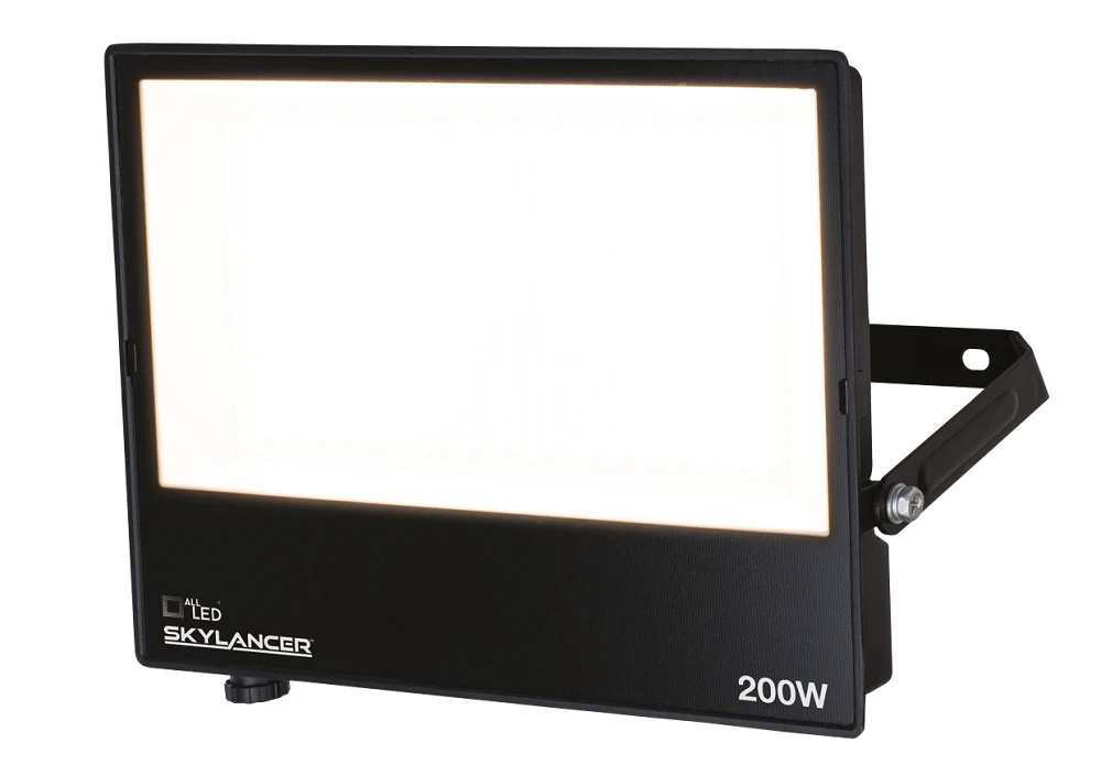 ALL LED | AFL200BK/CCT | Skylancer | 200W IP65 CCT & Wattage Selectable LED Floodlight 1 ALL LED AFL200BK/CCT 200W CCT LED Floodlight