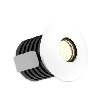ALL LED AMKR032WH/30 ALL LED Midi 1W LED 350 mA IP65 3000K Polar White Finish Marker Light 1