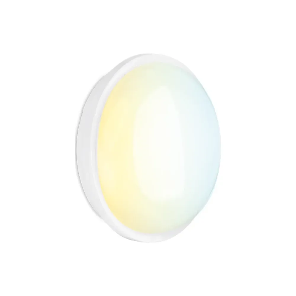 Aurora UtiliteCS 30W IP65 Round Utility Bulkhead White - CCT 3000K/4000K/6500K 1 Aurora UtiliteCS 30W IP65 Round Utility Bulkhead White - CCT 3000K/4000K/6500K
