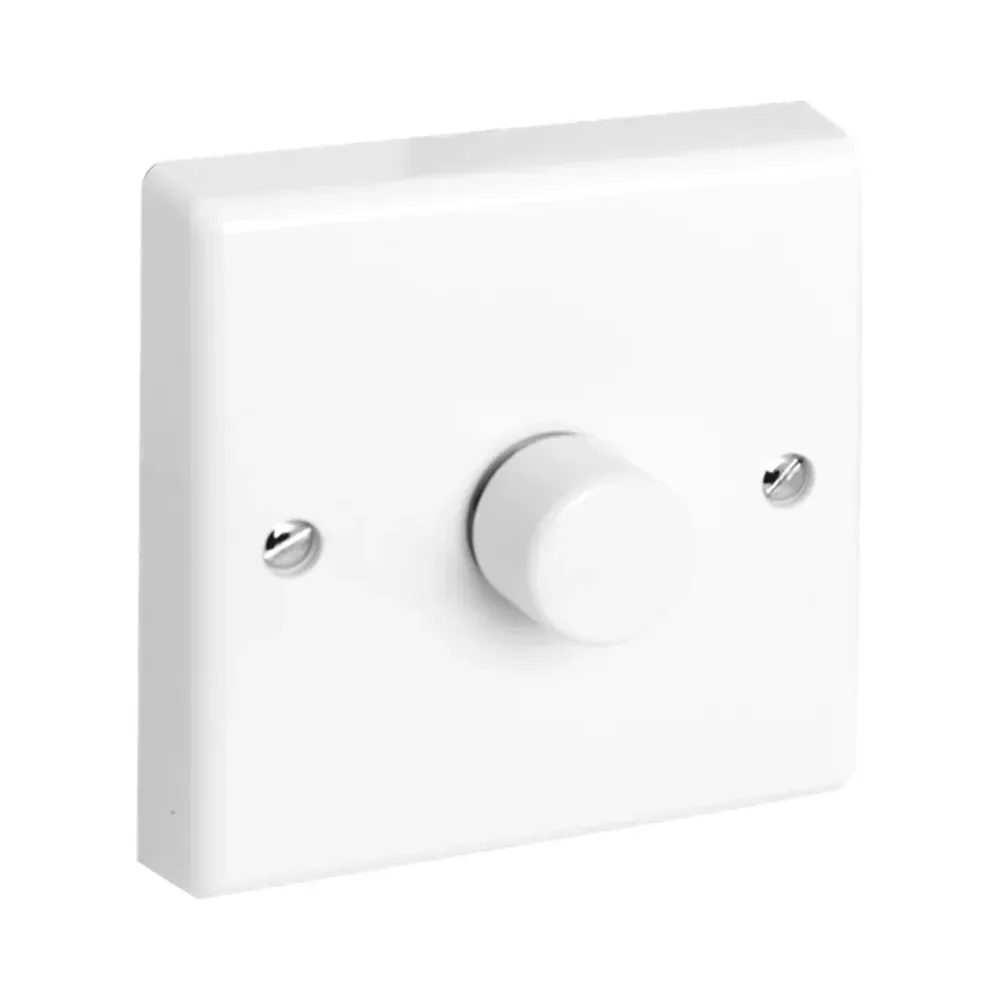 Aurora 1 Gang 2 Way Rotary Dimmer 250VA 1 Aurora 1 Gang 2 Way Rotary Dimmer 250VA