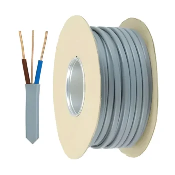 Approved UK Cable Suppliers 6242YH1.0/50 6242Y Grey Twin & Earth Cable 1mm | 50m Drum