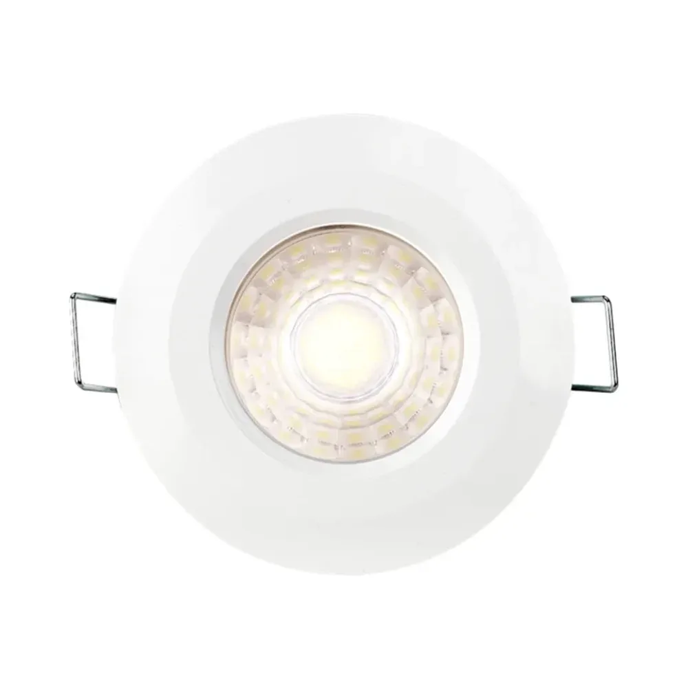 Aurora | AU-R6/40 | R6 Fixed | LED Downlight | 230V | 4000K Cool White | 6W 4 Aurora AU-R6/40 R6™ Fixed 6W Fire Rated Downlight Cool White 4000K 4
