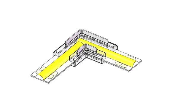 Aurora | AU-ST1110L | 10mm L Connector | for ChromaFlex 600 1 Aurora AU-ST1110L 10mm L Connector