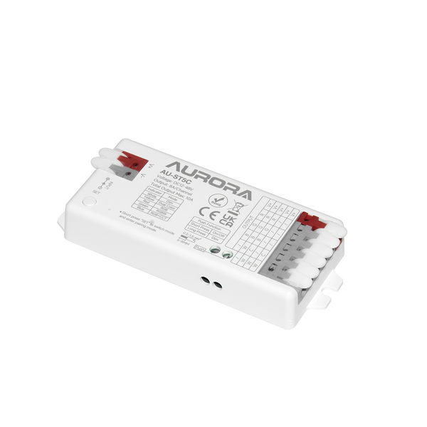 Aurora | AU-ST5C | LED Strip 5 in 1 Controller | Single Colour, CX, RGB, RGBW & RGBCX | 24V DC 1 Aurora AU-ST5C ChromaFlex 5 in 1 Controller