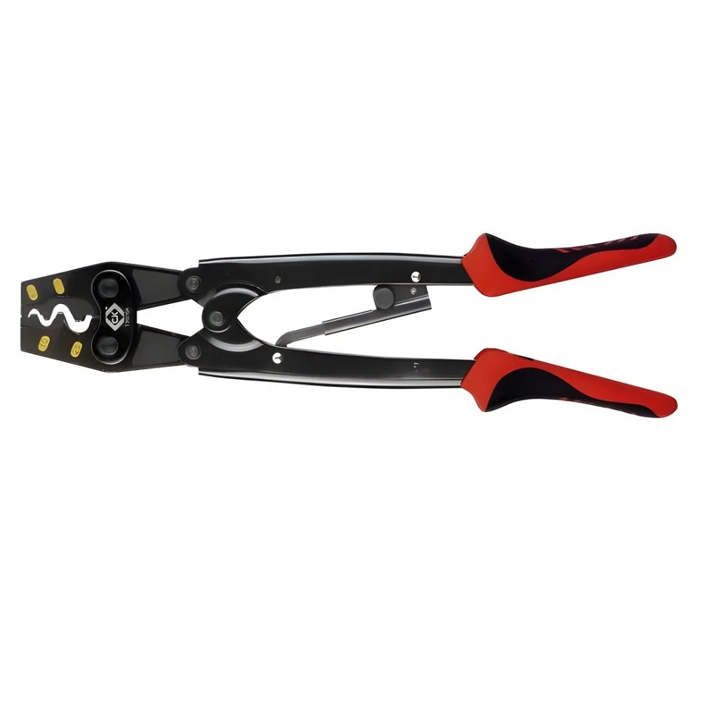 C.K Tools | T3676A | Bell Mouth Crimper | 6–25mm | 2K Ratchet Crimping Plier Non Insulated 2 C.K Tools | T3676A | Bell Mouth Crimper | 6–25mm | 2K Ratchet Crimping Plier Non Insulated