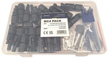 Deligo | DSMC4BOX | Male & Female MC4 Connectors Set