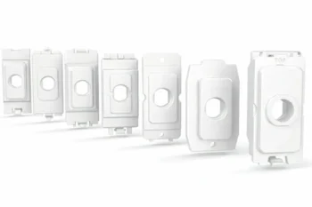 Enkin Hager Grid Adaptor White