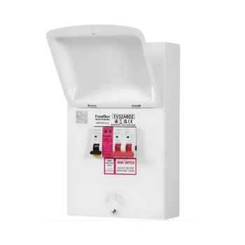 FuseBox EV32ABDZ 32A EV Charger Consumer Unit with SPD and Bi-Directional RCBO