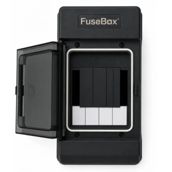 FuseBox | FB4E66G | Empty 4 Module IP66 Box Grey