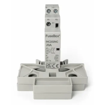 FuseBox | INC202NC | 2 Pole | Normally Closed Contactor | 230V | 20A