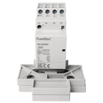 FuseBox | INC254NC | 4 Pole | Normally Closed Contactor | 230V | 25A