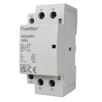FuseBox INC402NC 40A 2 Pole Normally Closed Contactor 230V
