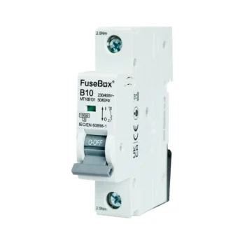 FuseBox MT10B101 FuseBox MT10B101 10A Single Pole 10kA B Curve MCB