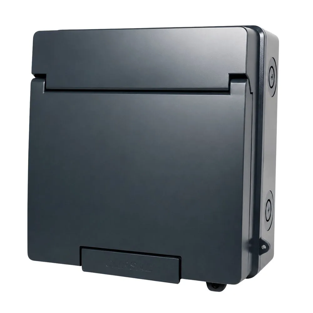 FuseBox | P65E8M | 8 Module IP65 ABS Enclosure 1 FuseBox P65E8M 8 Module IP65 ABS Enclosure