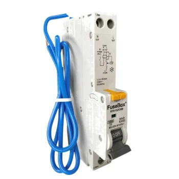 FuseBox | RTA100630B | 10kA | 30mA | Curve B | Type A RCBO | 6A