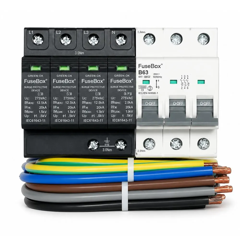 FuseBox | SPDCUKITTPNT1 | Type 1 SPD TPN Kit 1 FuseBox SPDCUKITTPNT1 Type 1 SPD TPN Kit