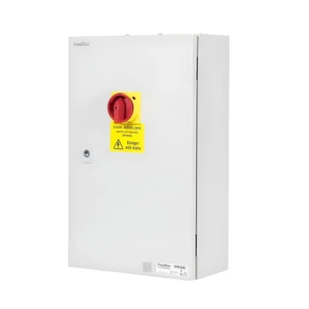 FuseBox 100A 3P+N IP65 Metal Fused Switch