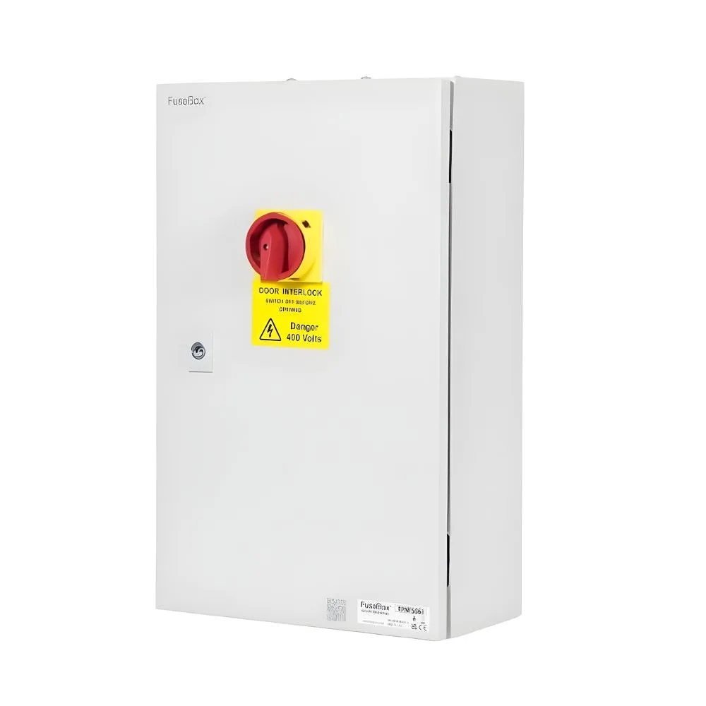 FuseBox | TPNFS100 | 3P+N | IP65 Metal Fused Switch | 100A 1 FuseBox 100A 3P+N IP65 Metal Fused Switch