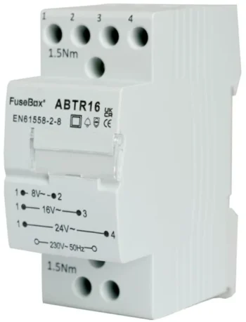 FuseBox ABTR16 Fusebox ABTR16 Bell Transformer 0.5A 16V 230V