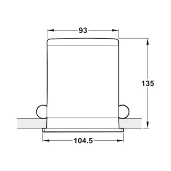 HAFELE 83342190 Hafele 83342190 Zuma Lumisonic Speaker Ceiling Light with Simplicity Round Bezel and PSU 2