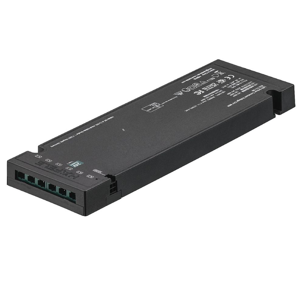 Hafele | 833.72.739 | Loox5 Eco 24V LED Driver 60W | IP20 Without Mains Lead 1 Hafele 833.72.739 Loox5 Eco 24V LED Driver