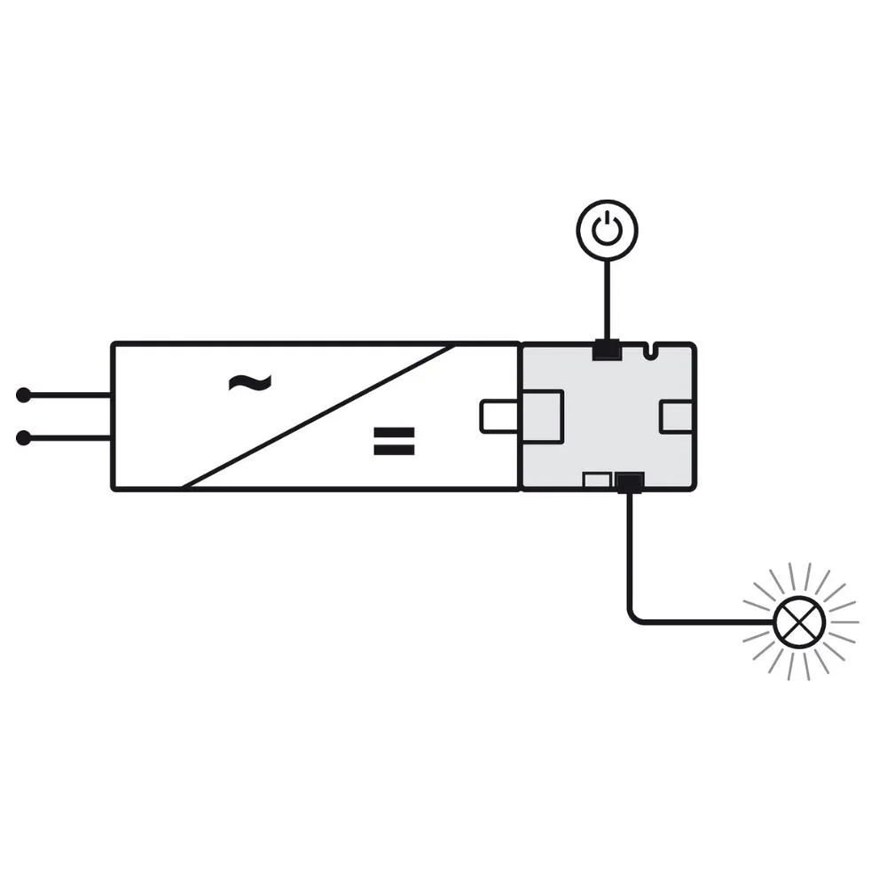 Hafele | 833.77.843 | Loox5 24V 2-Way Distributor with Switching Function | 120W 2 Hafele | 833.77.843 | Loox5 24V 2-Way Distributor with Switching Function | 120W