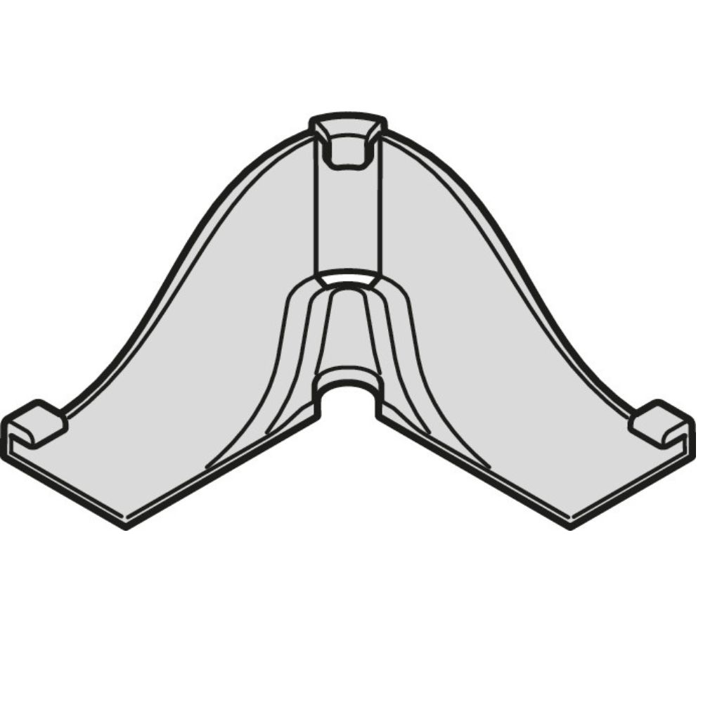 Hafele | 833.89.308 | 90° LED Strip Corner Guidance | 8mm | Pack of 10 3 Hafele | 833.89.308 | 90° LED Strip Corner Guidance | 8mm | Pack of 10