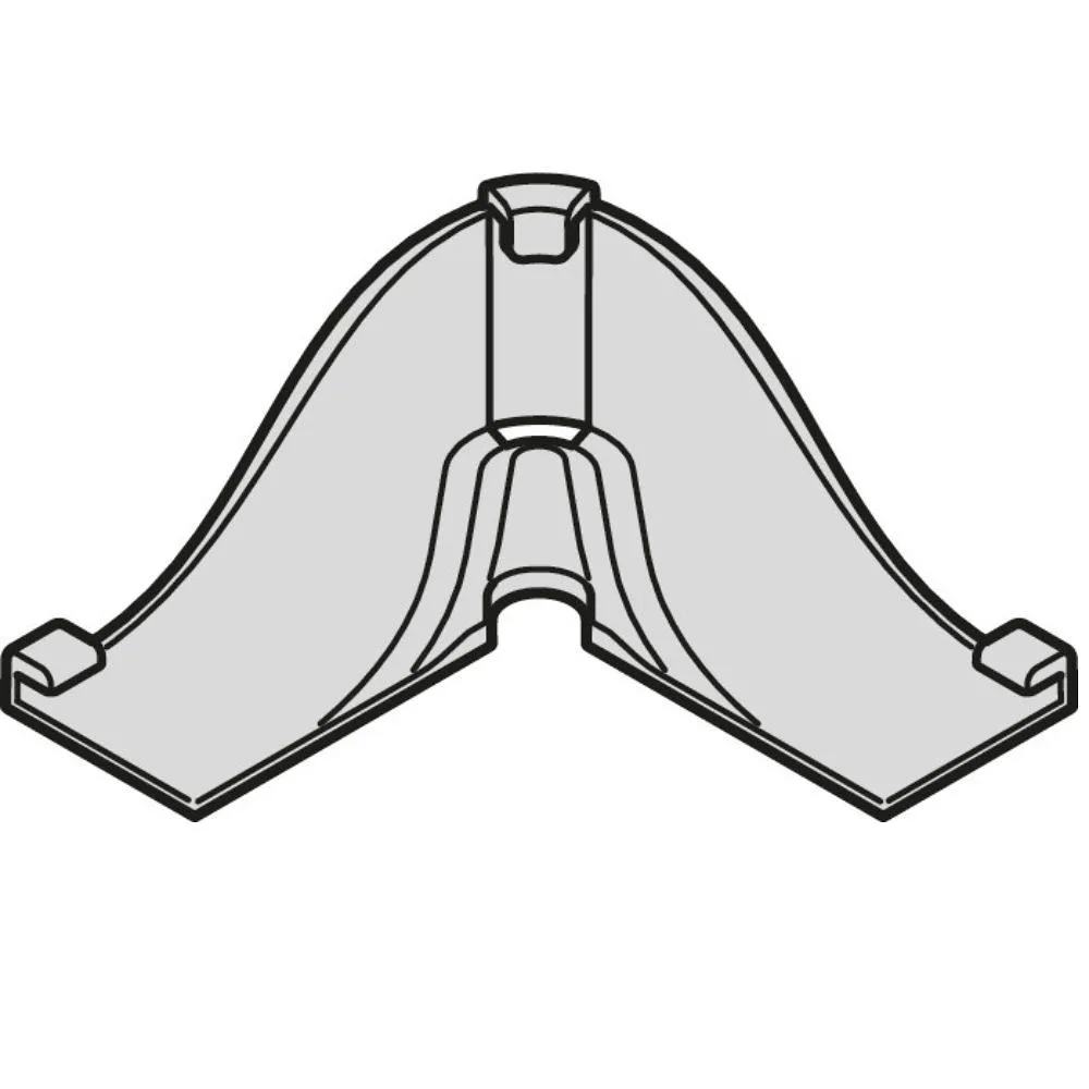 Hafele | 833.89.308 | 90° LED Strip Corner Guidance | 8mm | Pack of 10 3 Hafele | 833.89.308 | 90° LED Strip Corner Guidance | 8mm | Pack of 10