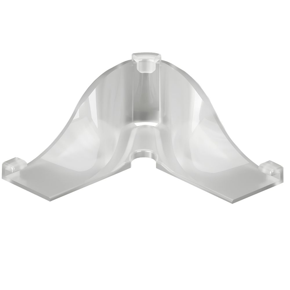 Hafele | 833.89.308 | 90° LED Strip Corner Guidance | 8mm | Pack of 10 1 Hafele 833.89.308 LED Strip Corner Guidance