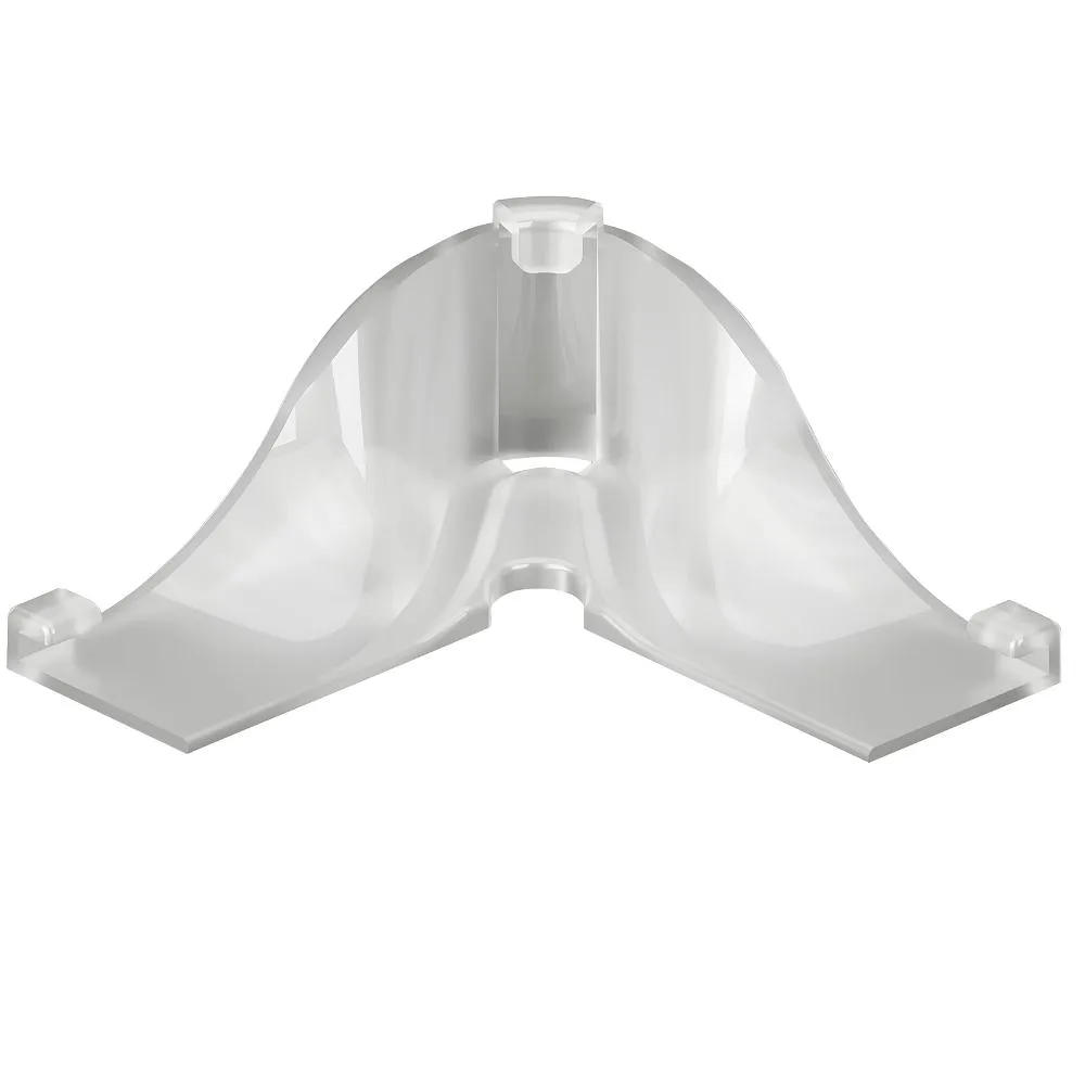 Hafele | 833.89.308 | 90° LED Strip Corner Guidance | 8mm | Pack of 10 1 Hafele 833.89.308 LED Strip Corner Guidance