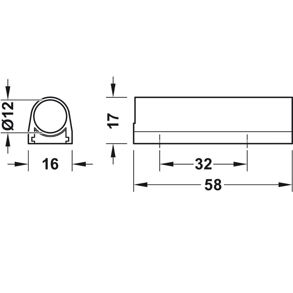 Hafele | 833.89.331 | Loox Switch Housing | Grey/Silver | 0-80mm Sensor Range 3 Hafele | 833.89.331 | Loox Switch Housing | Grey/Silver | 0-80mm Sensor Range