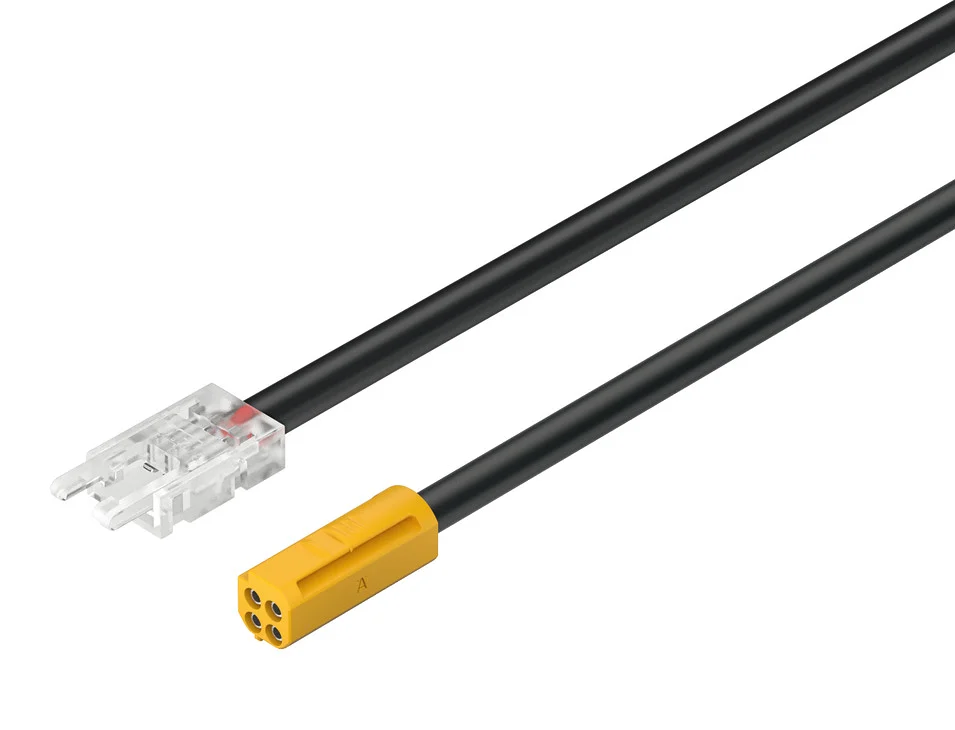 Hafele | 833.95.702 | Loox5 12V Tuneable White LED Strip Connecting Lead | 2000mm 3.5A 1 Hafele 833.95.702 Loox5 12V LED Strip Lead 2000mm