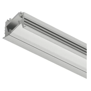 Hafele | 833.95.728 | Loox5 1106 Recessed Aluminium LED Profile | Opal Diffuser | 3000mm