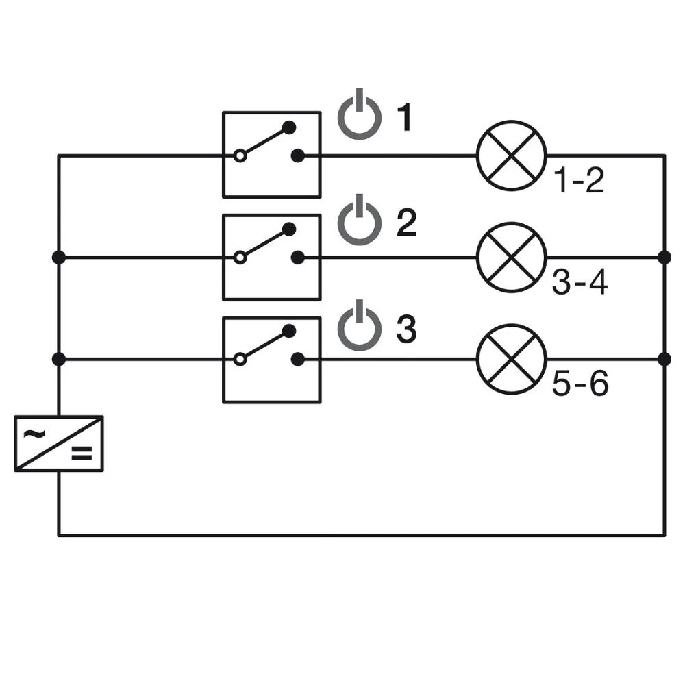 Hafele | 833.95.828 | Loox5 12V 6-Way Distributor | 60W | Multi-Switching Function 3 Hafele | 833.95.828 | Loox5 12V 6-Way Distributor | Multi-Switching Function