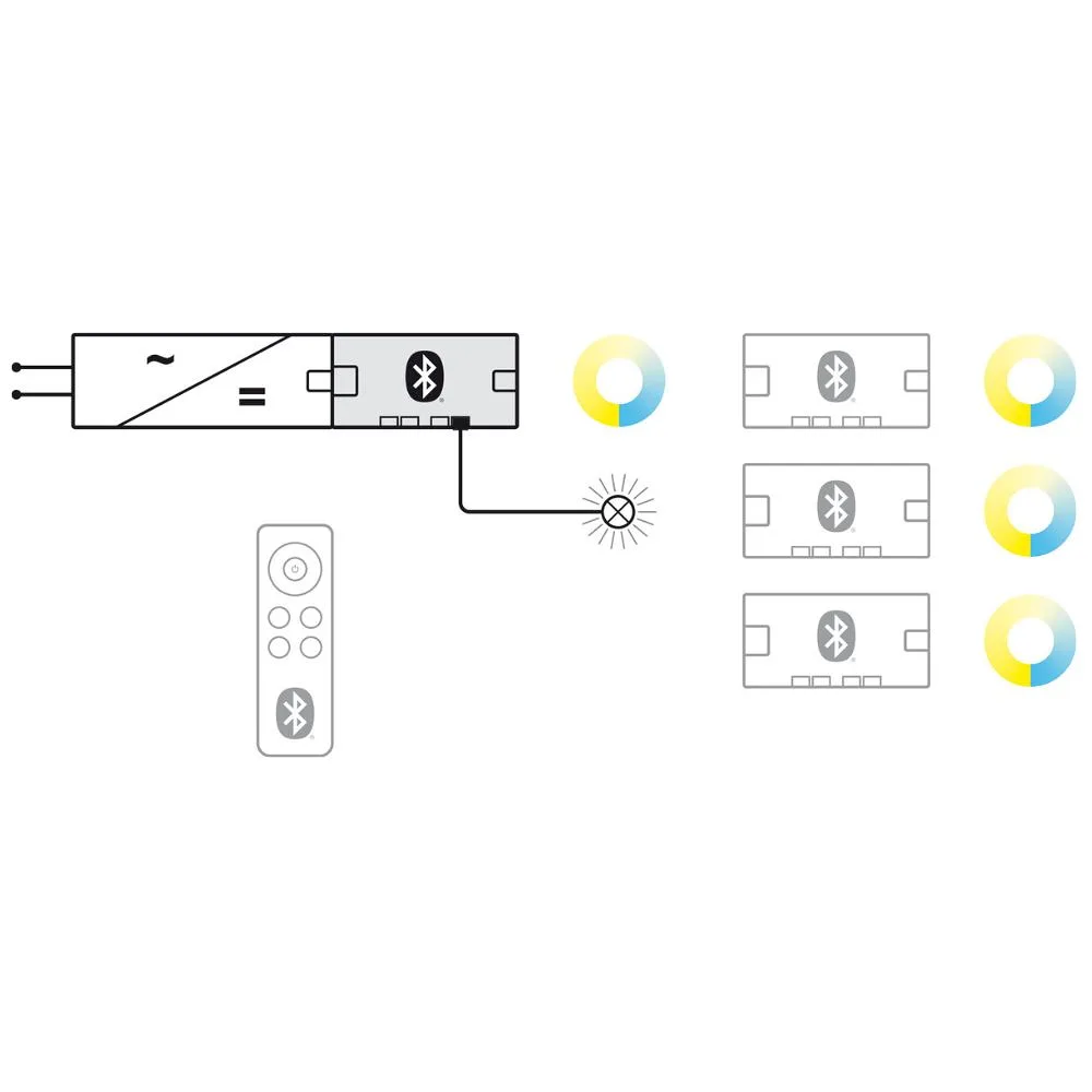 Hafele | 850.00.957 | Connect Mesh Eco 12V Tuneable White Distributor | 4-Way | IP20 | Black 2 Hafele | 850.00.957 | Connect Mesh Eco 12V Tuneable White Distributor | 4-Way | IP20 | Black