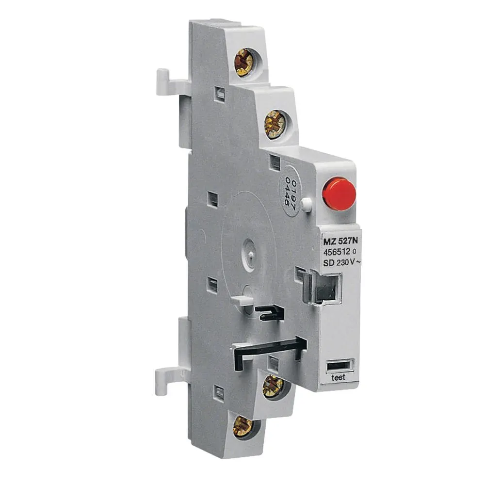 Hager | MZ527N | Alarm Contact 2CO for Motor Starter 1 Hager MZ527N Alarm Contact